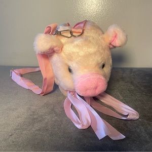 Pig Plush Crossbody Purse